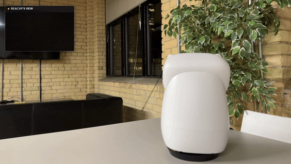 NVIDIA's published demonstration of Reachy Mini running on Jetson Orin Nano, with Bolt E4B powering spoken responses.